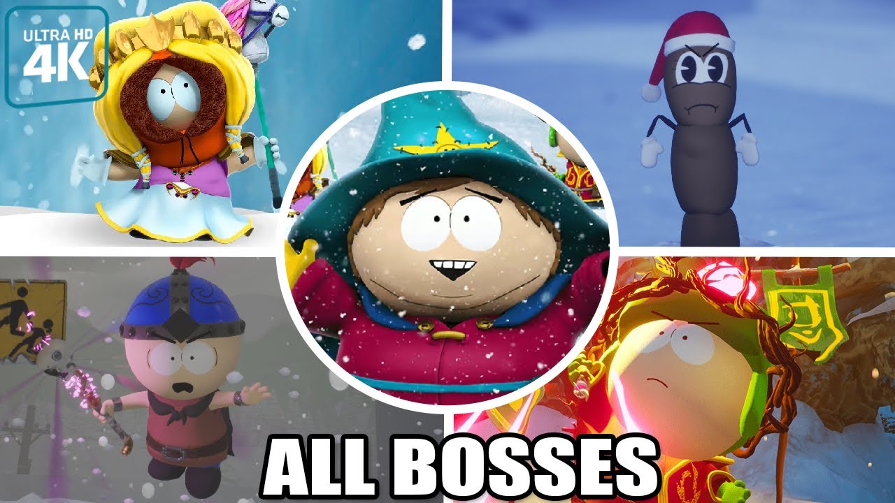 SOUTH PARK: SNOW DAY! - All Bosses + True Ending (With Cutscenes) 4K 60FPS UHD PC