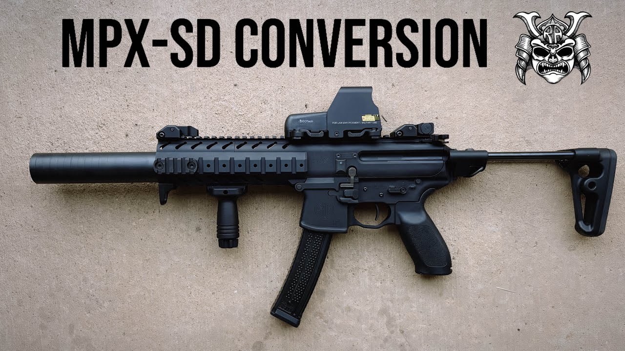 Лучшая модернизация для MPX? Переделка под оружие от Ronin Arms | MPX-SD