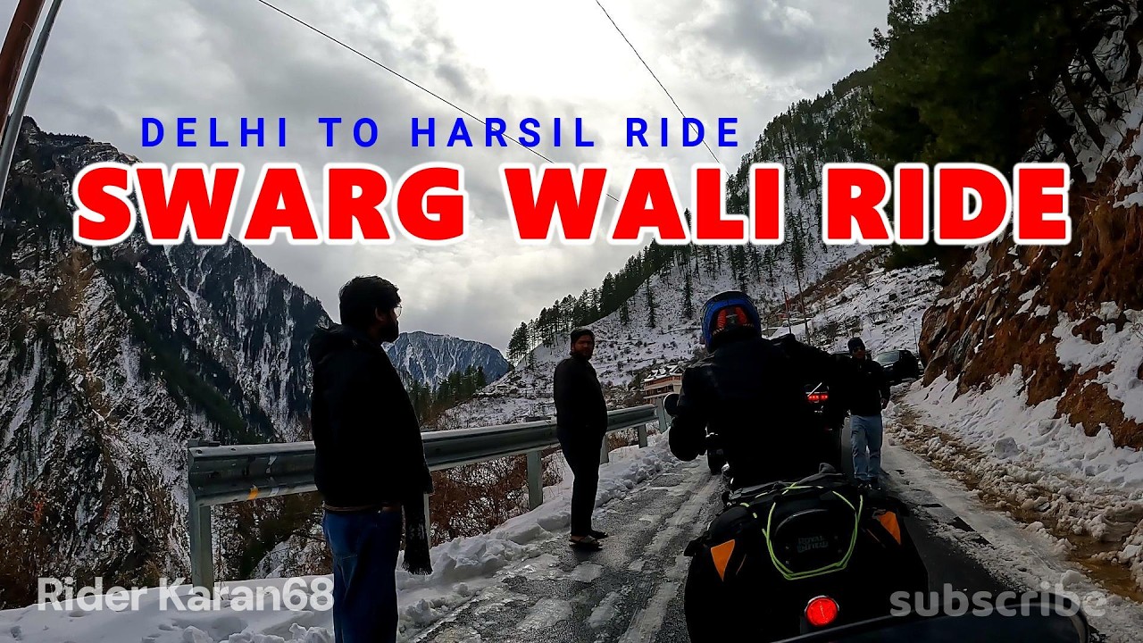 Uttarkashi to Harsil Valley | Hidden Gem of Uttarakhand | Honda highness mountain ride