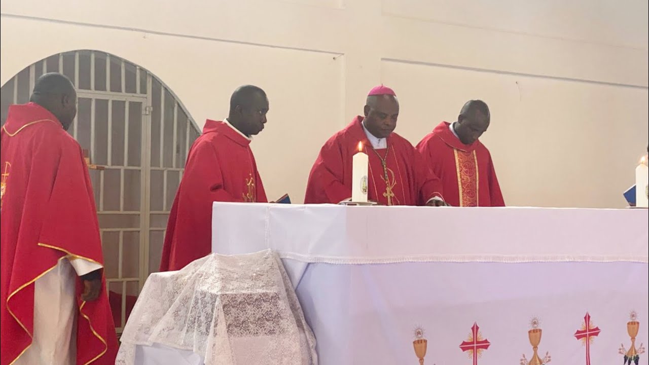 ENTANDA EYI ARCHBISHOP LAMBERT BAINOMUGISHA YASIIBIRA ABA KYAMWIRU CATHOLIC PARISH ERIZOBA 