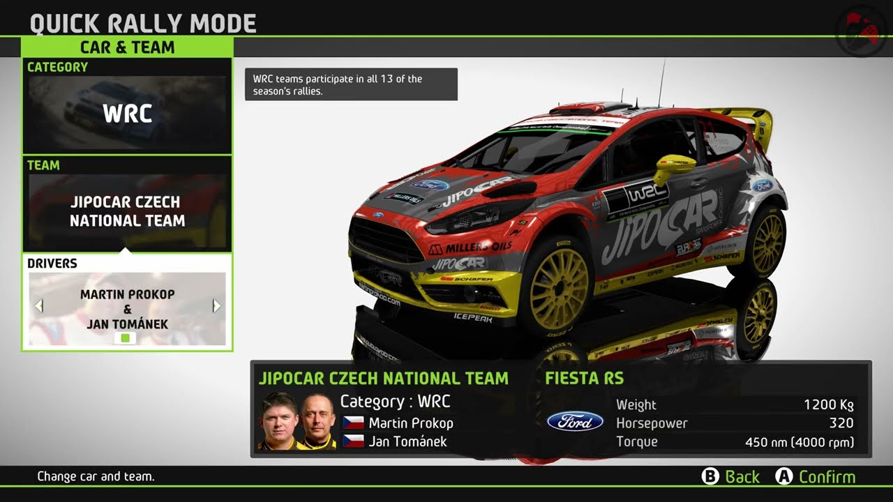 WRC 5 (2015) PC 4K | Carlist And All Drivers 100%