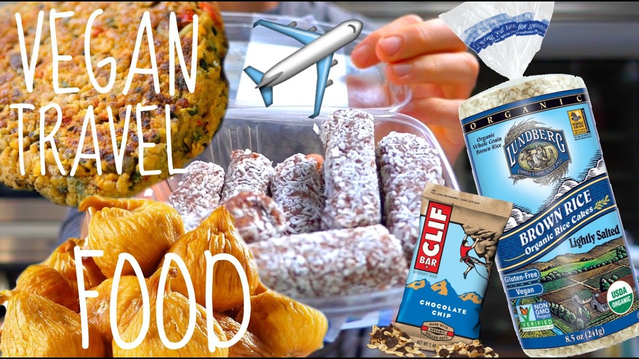 Eating Healthy On Long Plane Rides // Vegan Food Travel Packing Tips