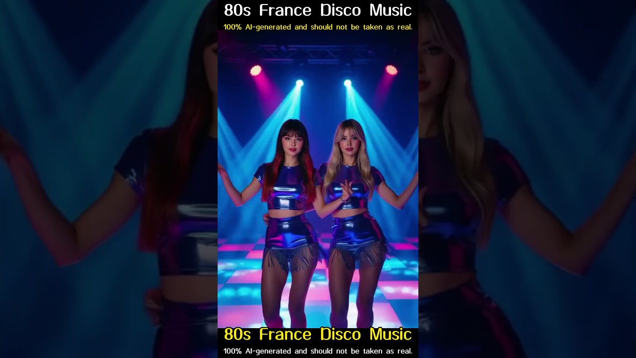 S2.🇫🇷 V7 | 80s France Disco Music | 🥂 Neon Champagne &mdash; dance of light, love, and illusion