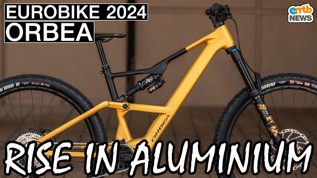😍ORBEA auf der Eurobike 2024: Kennst du schon das neue Orbea Rise mit Aluminium-Rahmen?