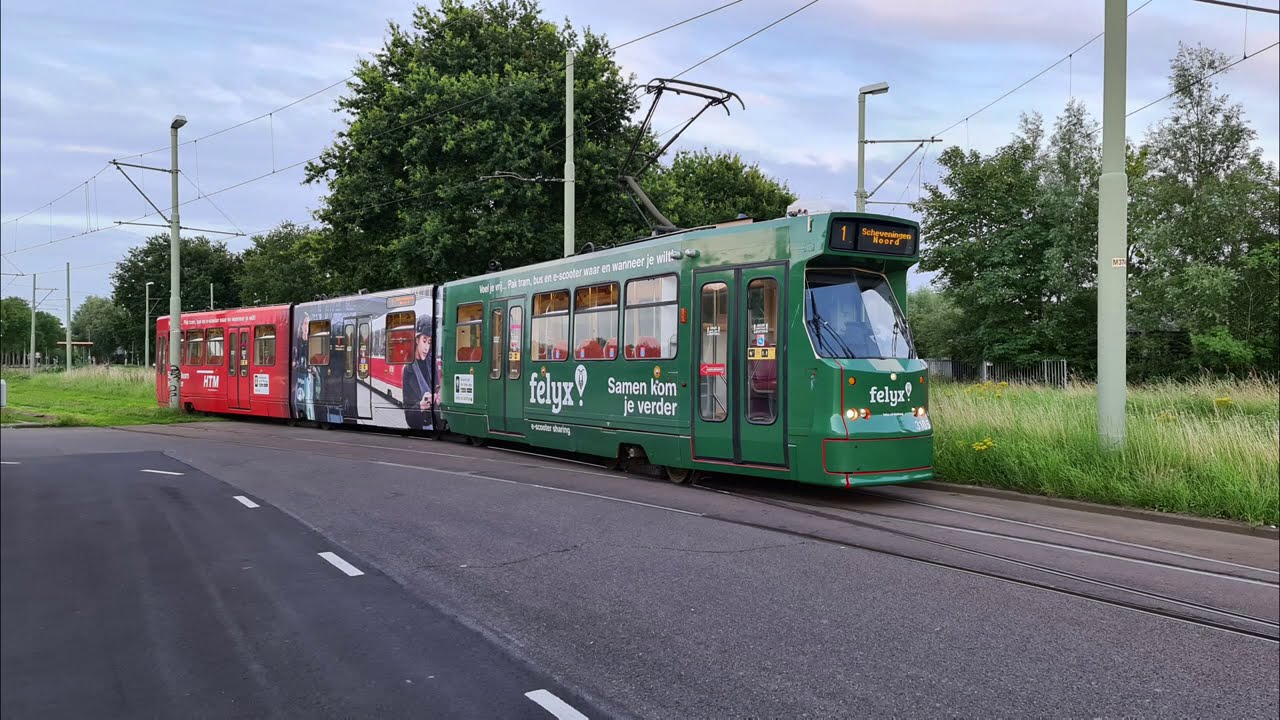 HTM Delft Tanthof - Scheveningen Noord - Delft Station | GTL8 3105 Felyx | 2020