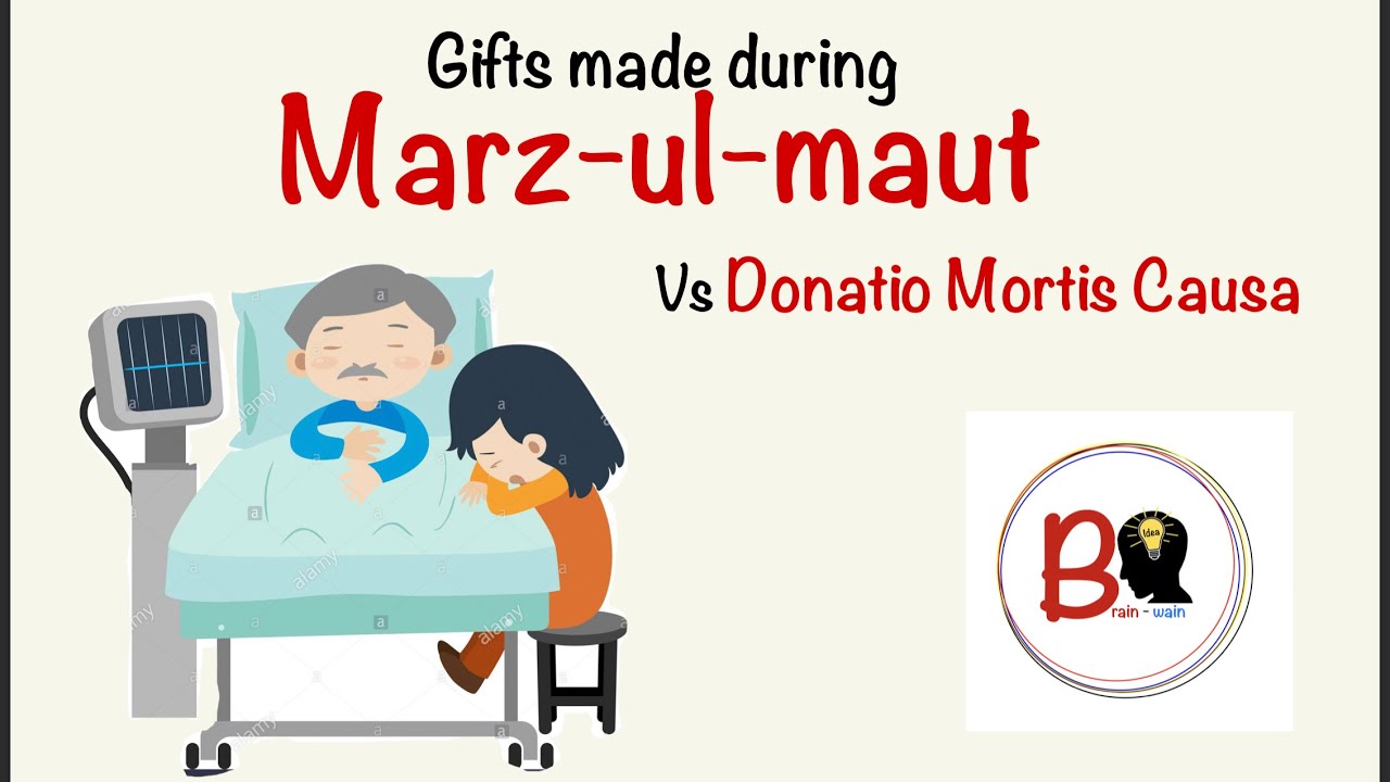 Marz-ul-Maut under muslim law | comparison with Donatio Mortis Causa