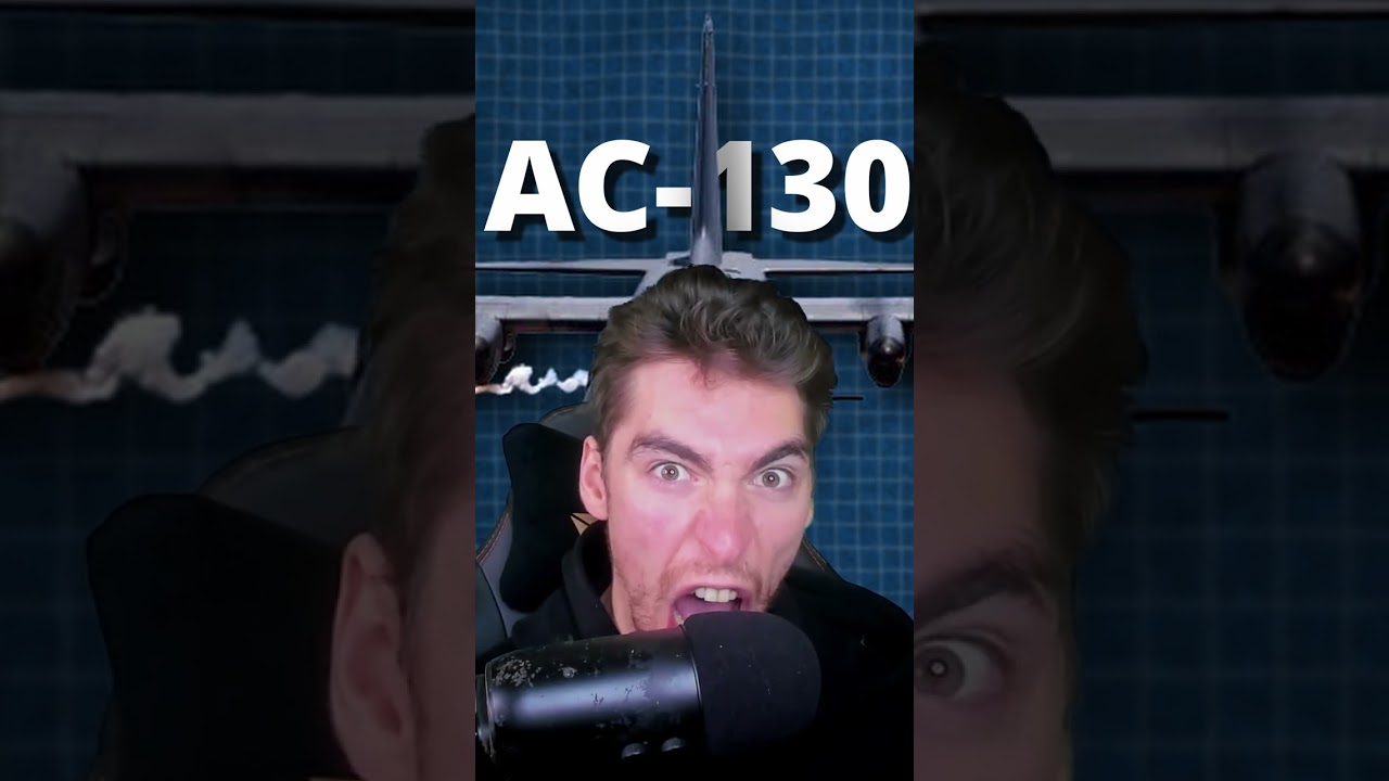 The Terrifying Sound of an AC-130 and Black Hawk