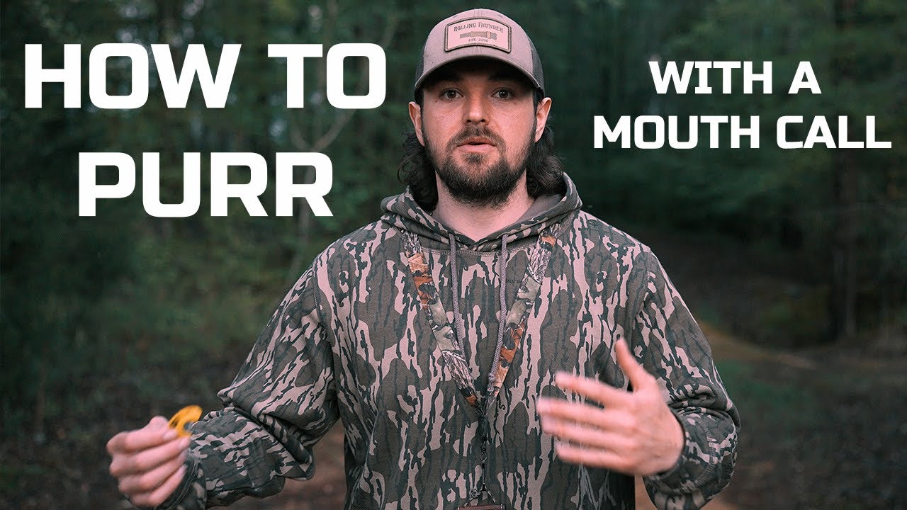 HOW TO PURR ON A MOUTH CALL | World champion Turkey caller explains purring on a diaphragm!