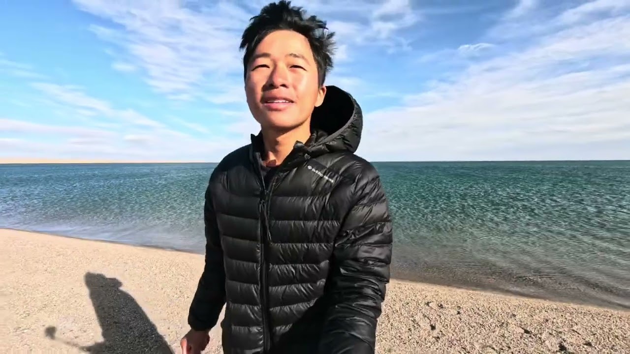 冬骑高原 三千米海拔的青海湖太美了!