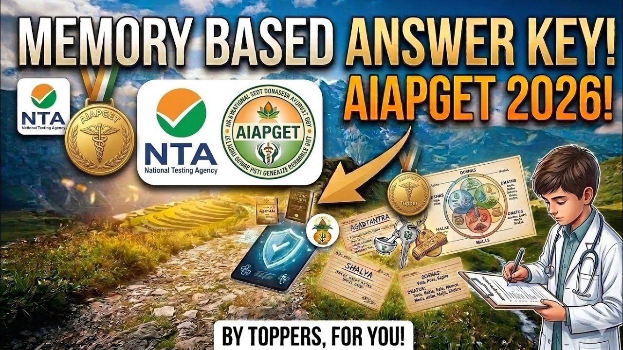 AIAPGET 2026: Memory Based Answer Key & Paper Analysis! 🔥AIAPGET 2026 Question Answer (Memory Based)