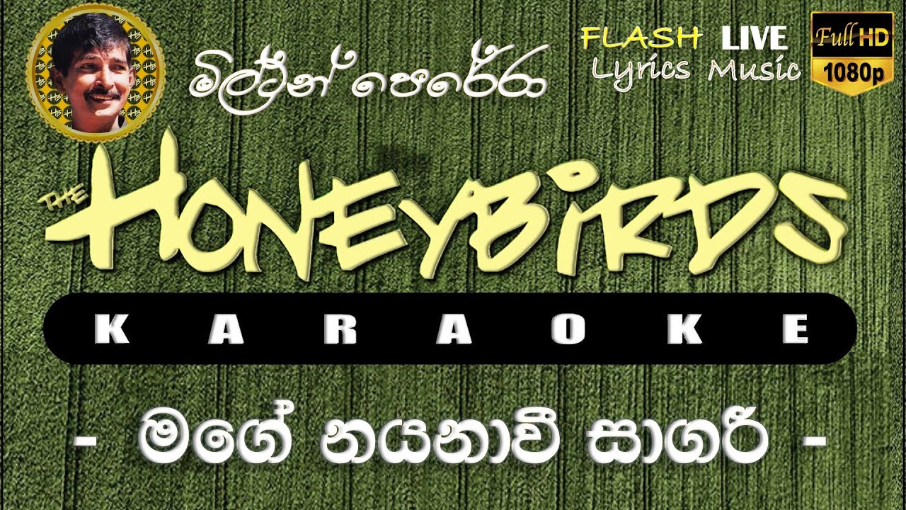 Mage Nayanawi Sagare Karaoke (Without Voice) මගේ නයනාවී සාගරී කැරෝකේ