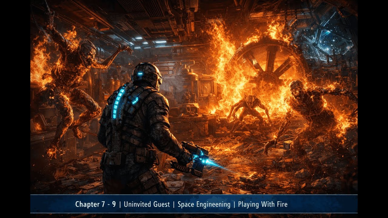 Dead Space 2 - Chapter 7 - 9 | Uninvited Guest | Space Engineering | Playing With Fire (PC)