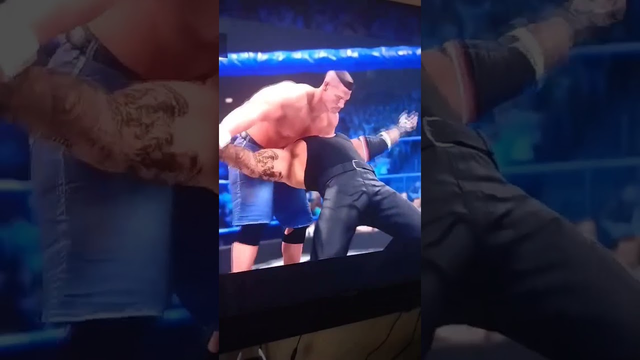 #johncena doing to much 😂#wwe2k23 #showcase