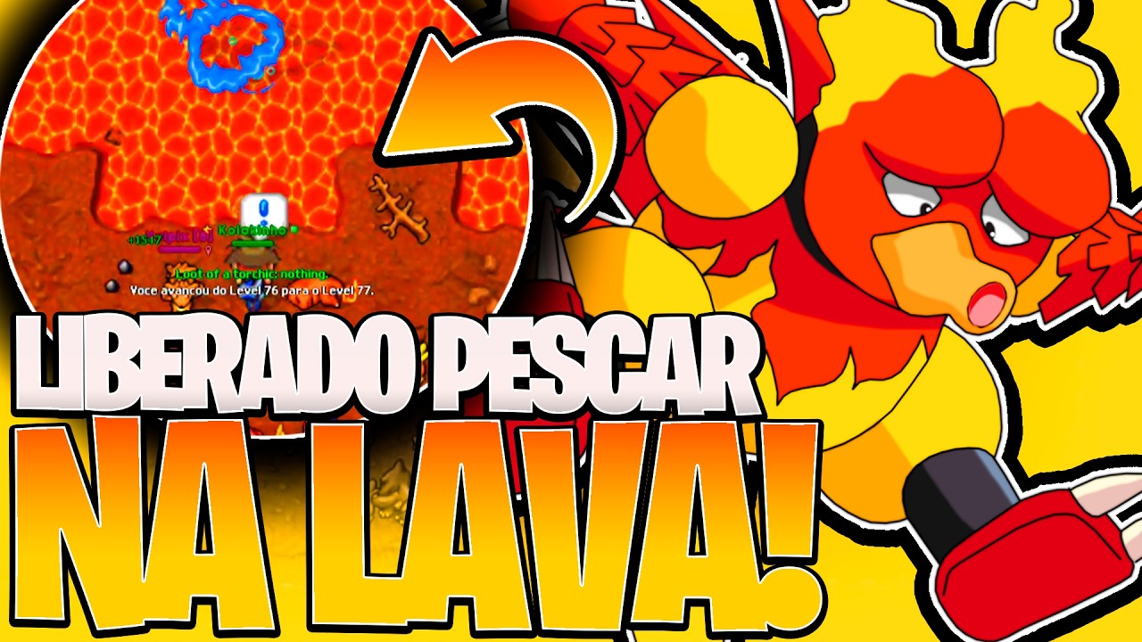 PESQUE NA LAVA AGORA!🔥😎POKE BYTE! NOVA MINI SÉRIE #4 EVENTO DE CARNAVAL!