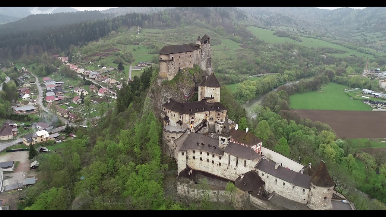 Orawski Zamek 4K Dron