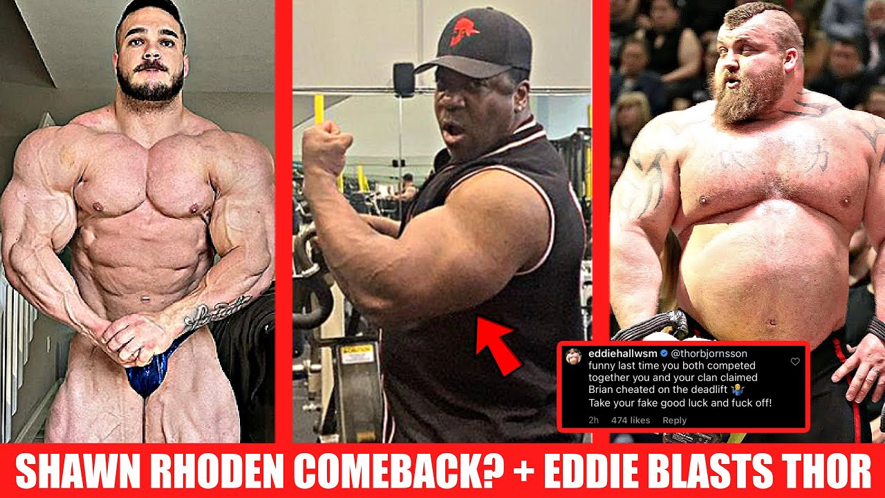 Nick Walker 3 Weeks Out + Eddie Hall Blasts Thor on IG + Shawn Rhoden 2021 Olympia? + MORE