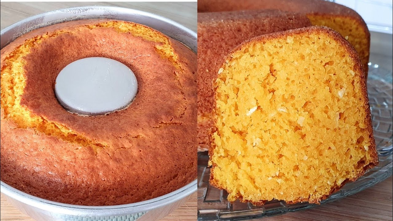 BOLO DE ABÓBORA SUPER FOFINHO
