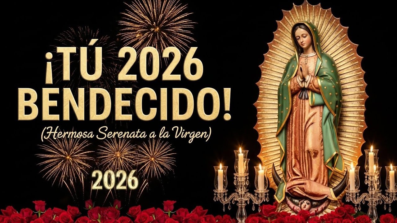 ¡BIENVENIDO 2026! 🎉 Hermosa Serenata a la Virgen de Guadalupe (Homenaje Completo)