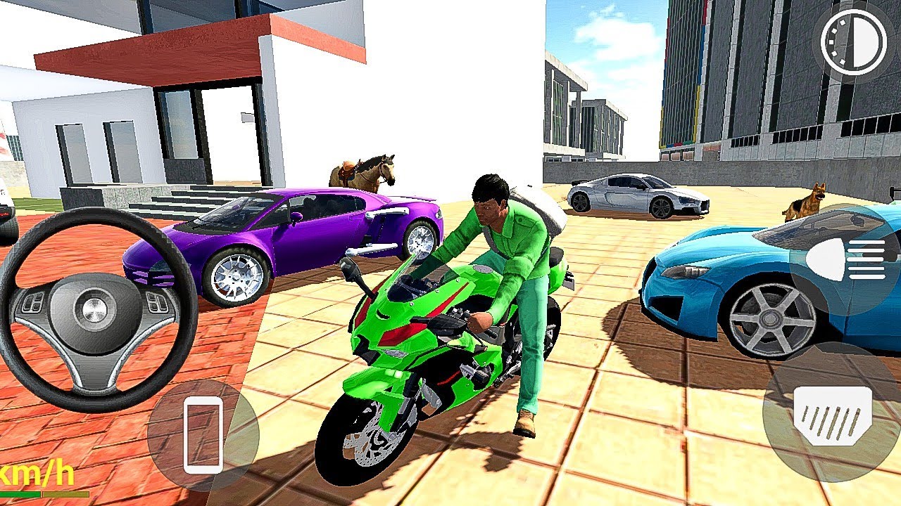 Indian Bike Driving 3D Franklin | Driving Police JCB at Police Station 🚔 Holi Special Game