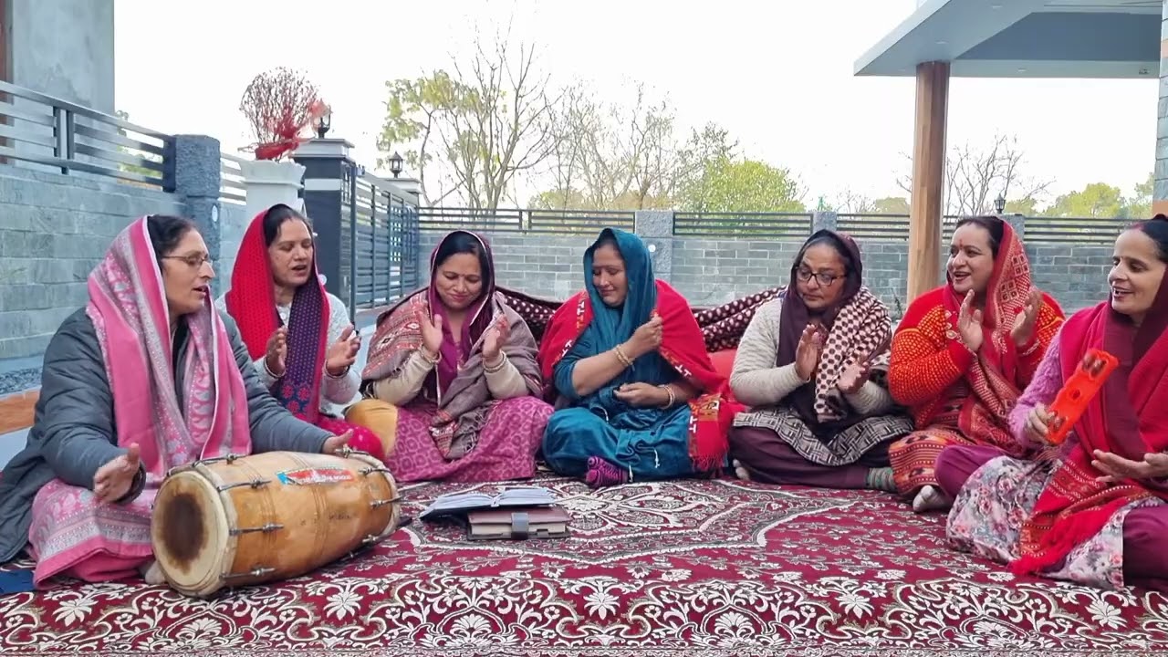 #bhajan मन्दिर सजा दो फूलां नाल आज मेरे भोले ने औंणा #shiv #kirtan 🙏🏻