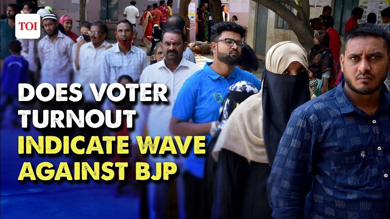 Karnataka records all-time high voter turnout: Is that a sign of wave against BJP?