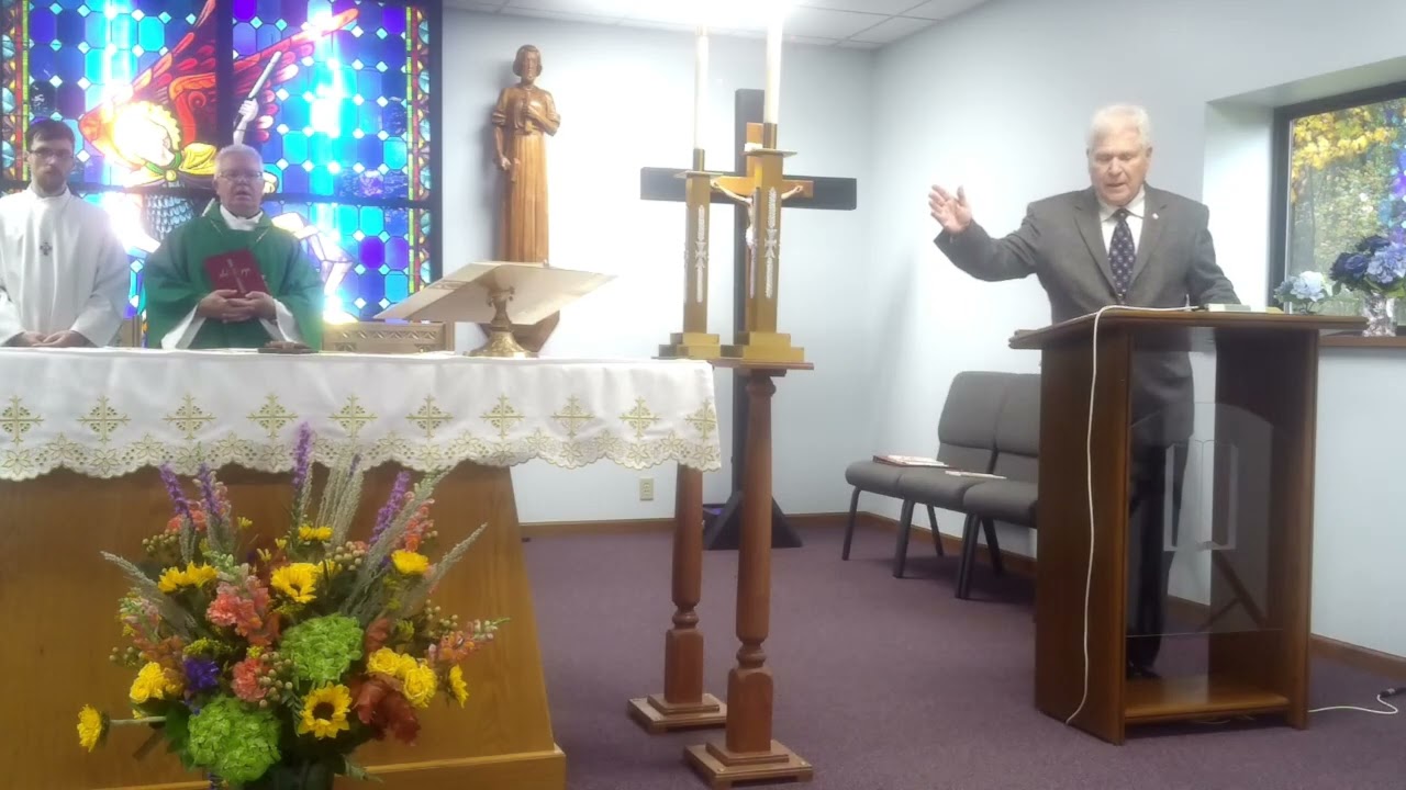 Ordinary 29 - Cycle C @ Saint Michael the Archangel National Catholic Church in Cedar Lake, Indiana
