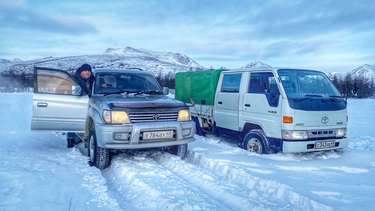 На что способен Toyota Land Cruiser Prado 2. И Хайс тоже в деле!