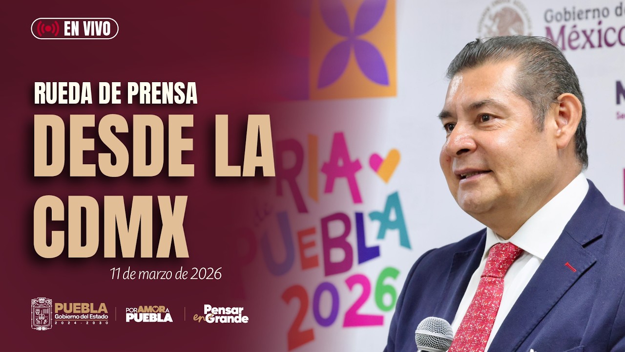 Rueda de Prensa desde CDMX.