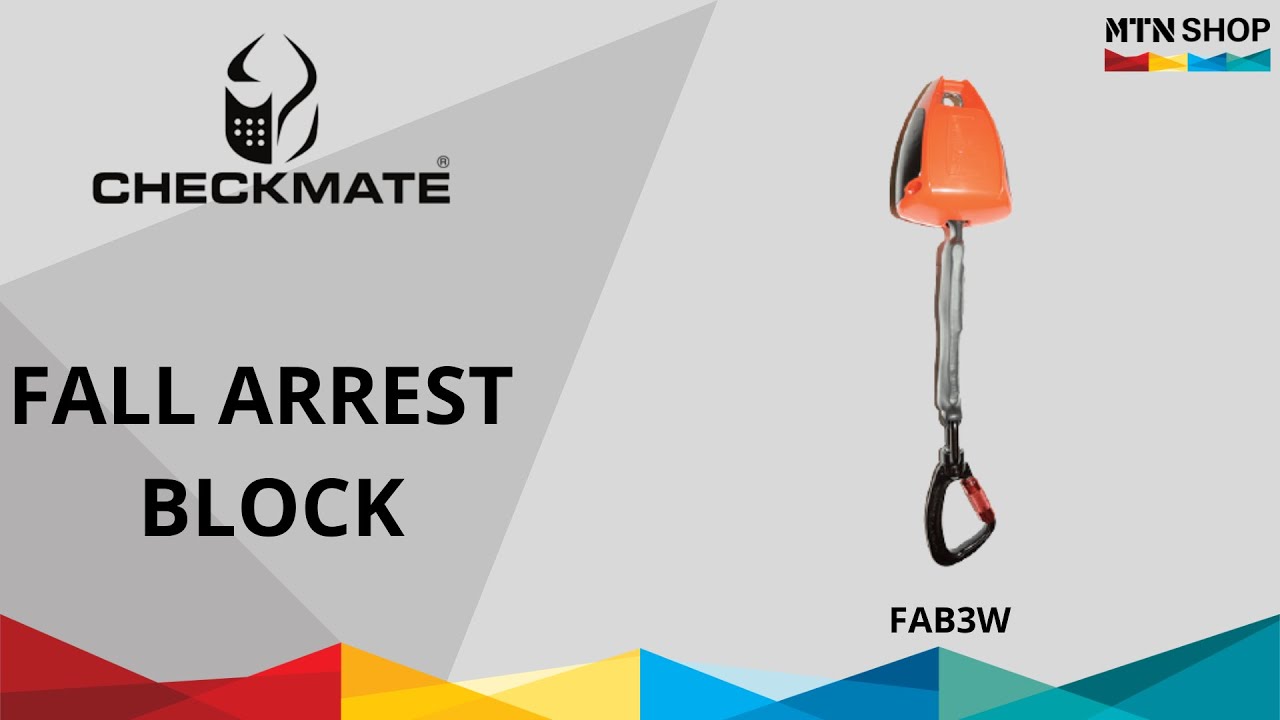 Checkmate Fall Arrest Block - FAB3W