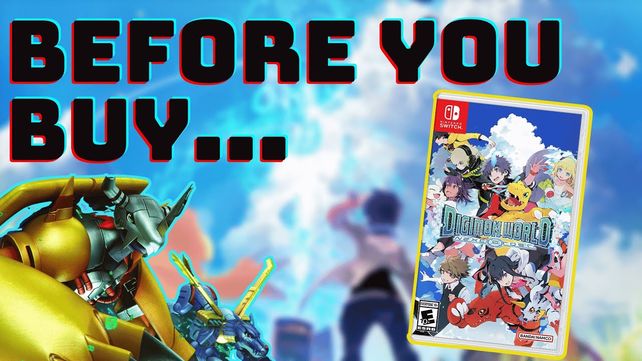 DIGIMON WORLD NEXT ORDER ОБЗОР SWITCH И ВЫХОД НА ПК! СОВЕРШЕННО НОВАЯ ИГРА DIGIMON ДЛЯ SWITCH!