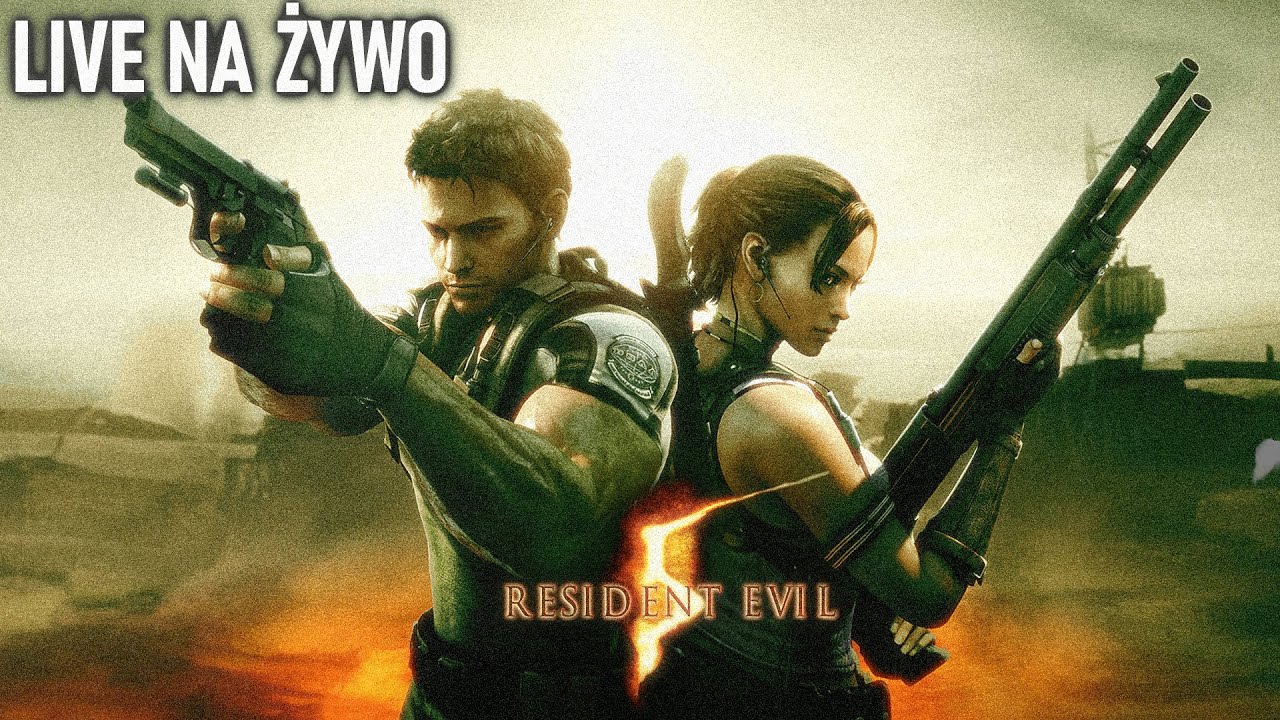 RESIDENT EVIL 5 POZIOM WETERAN😈💀👹