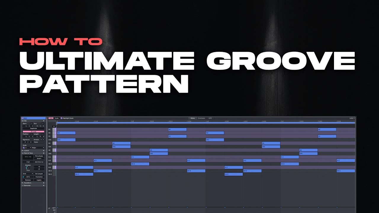 The ULTIMATE Techno Groove Pattern