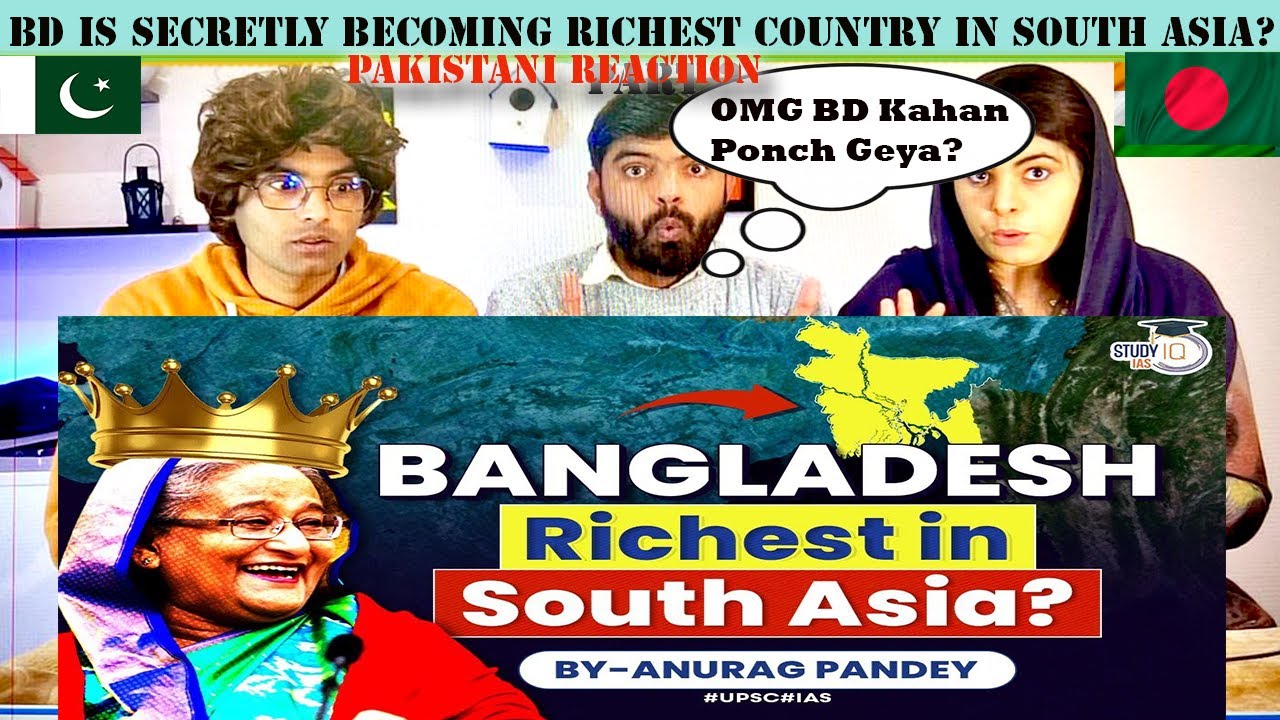 Pakistani Reacts to How Bangladesh is Secretly becoming Richest Country in South Asia? | UPSC