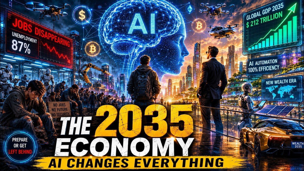 Экономика 2035 года: как ИИ навсегда изменит деньги, работу и благосостояние