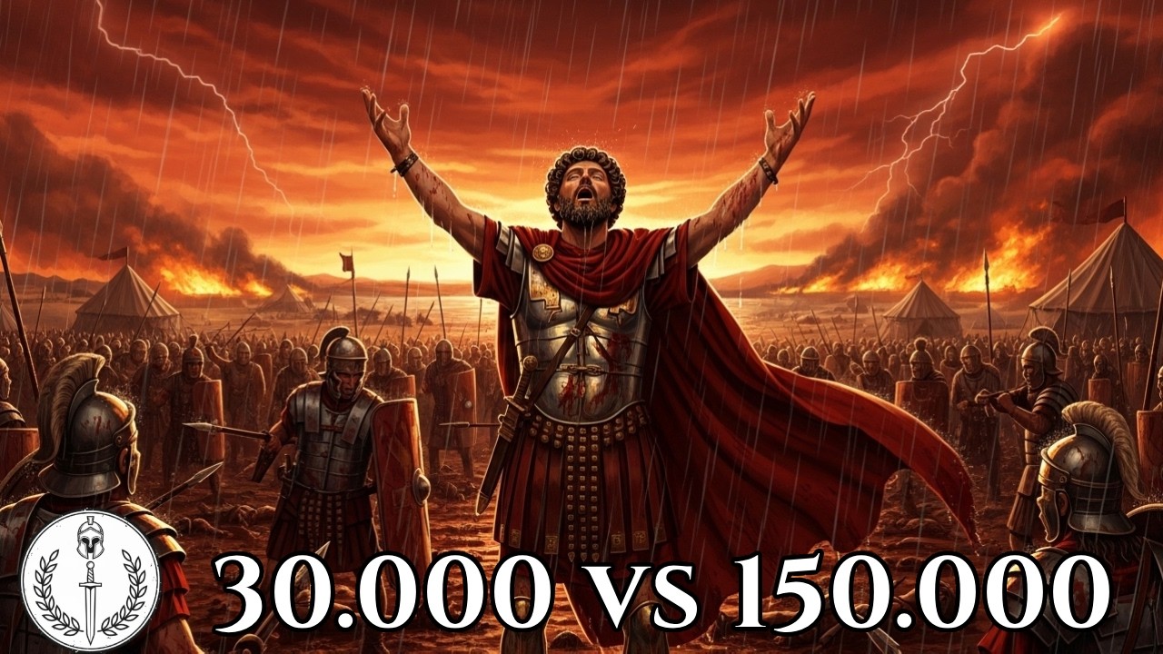 30.000 Romani vs 150.000 Sarmati e Marcomanni: Il Miracolo della Pioggia