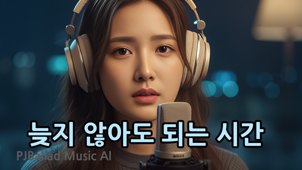 늦지 않아도 되는 시간 | 조용히 마음을 내려놓는 어쿠스틱 발라드