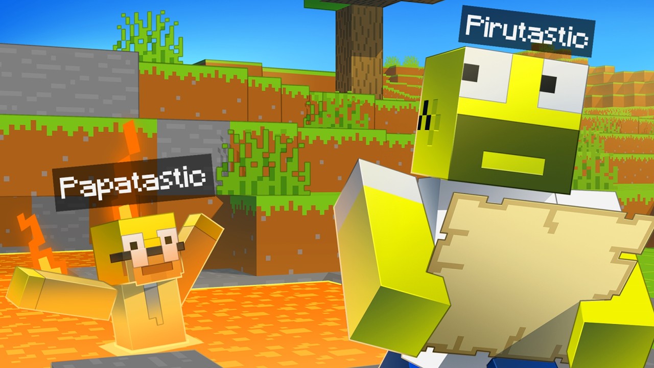 ME PASÉ MINECRAFT CON MI PAPÁ