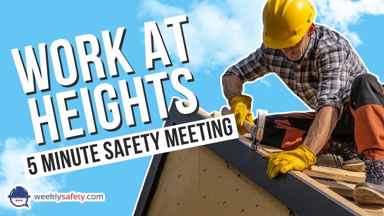 Safety Meeting on Work at Heights