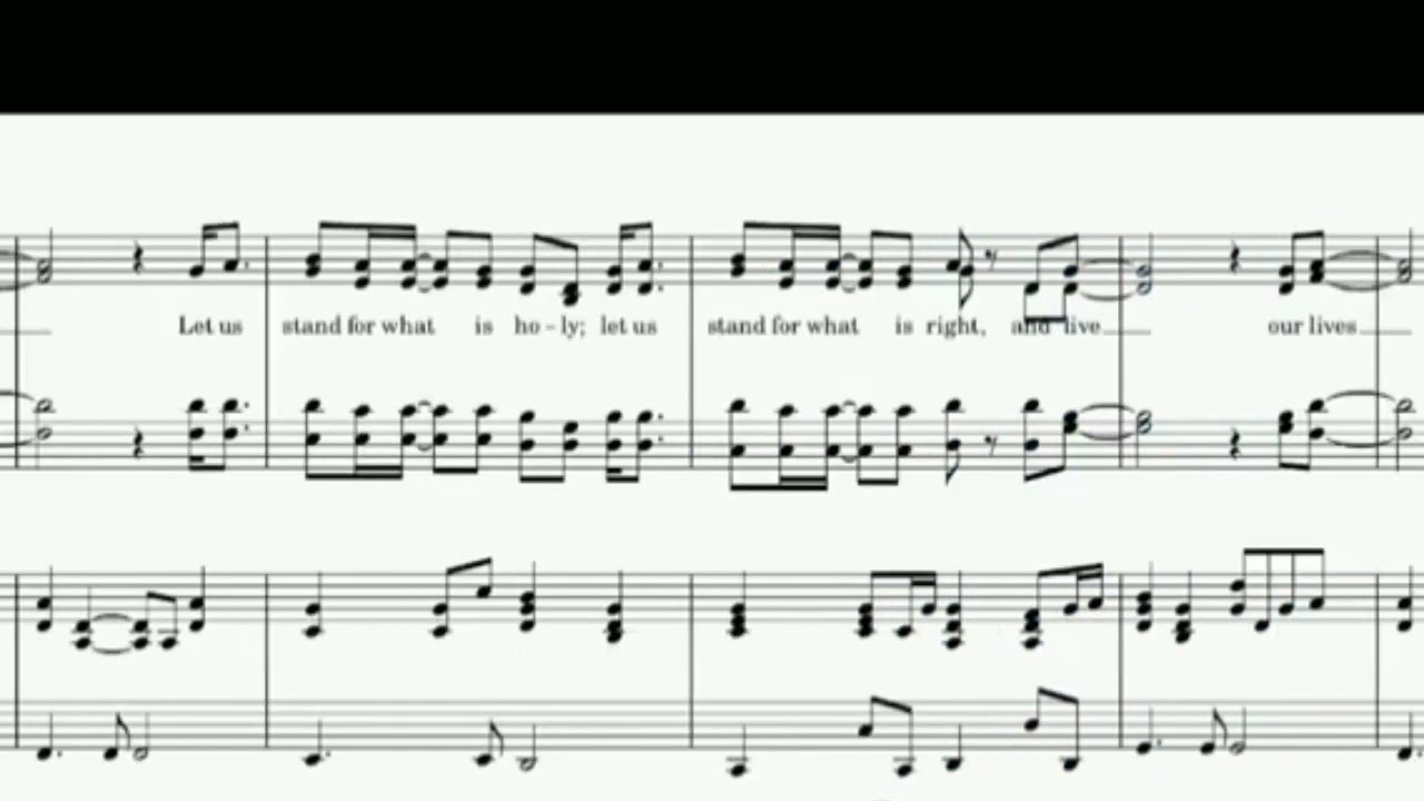 Let the Church Arise Soprano Vocal Guide