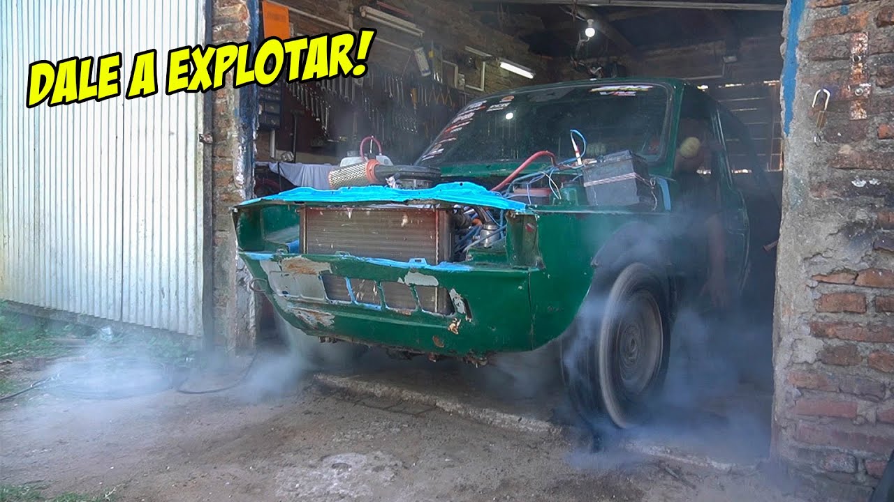 EL FIAT 147 QUEMANDO GOMAS ✔ + TIRADAS A FONDO (PRIMERA ETAPA TERMINADA) - Radialero Team