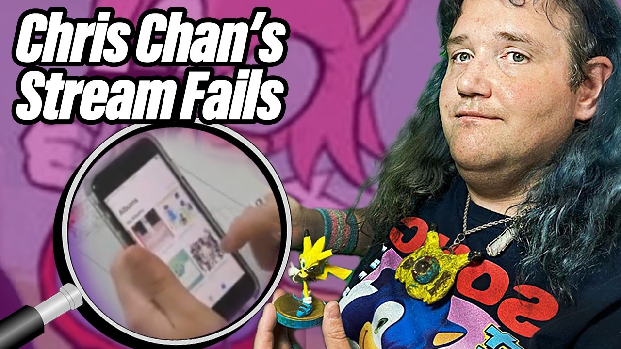 Chris Chan Tried to Stream Himself Coloring, Instead Yelled About Being God