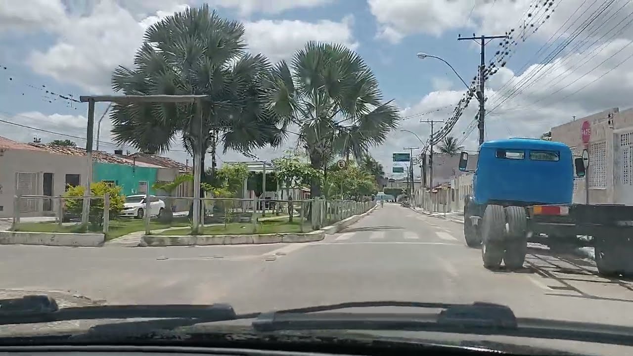 Centro de Jaguarari , Bahia, cidade da região Norte do estado,faz parte do Vale São Francisco .