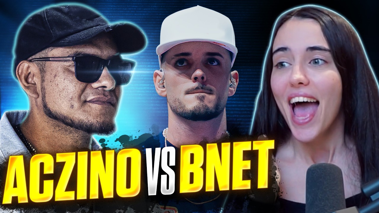 ÉPICA BATALLA!😱 BNET vs ACZINO - Red Bull Batalla ❤️‍🔥 DARUMA REACCIONA