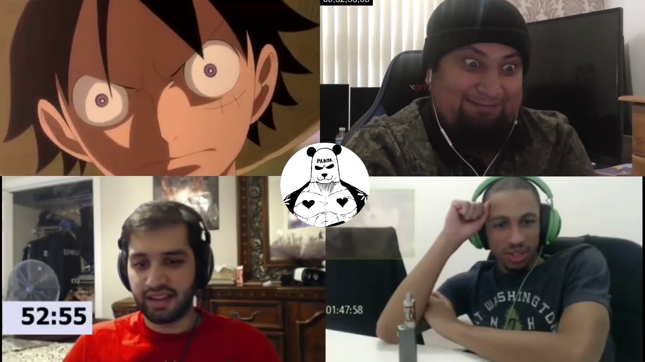 Aokiji speech to Strawhats & luffy uses conqueror's haki vs the marines reaction - one piece film Z