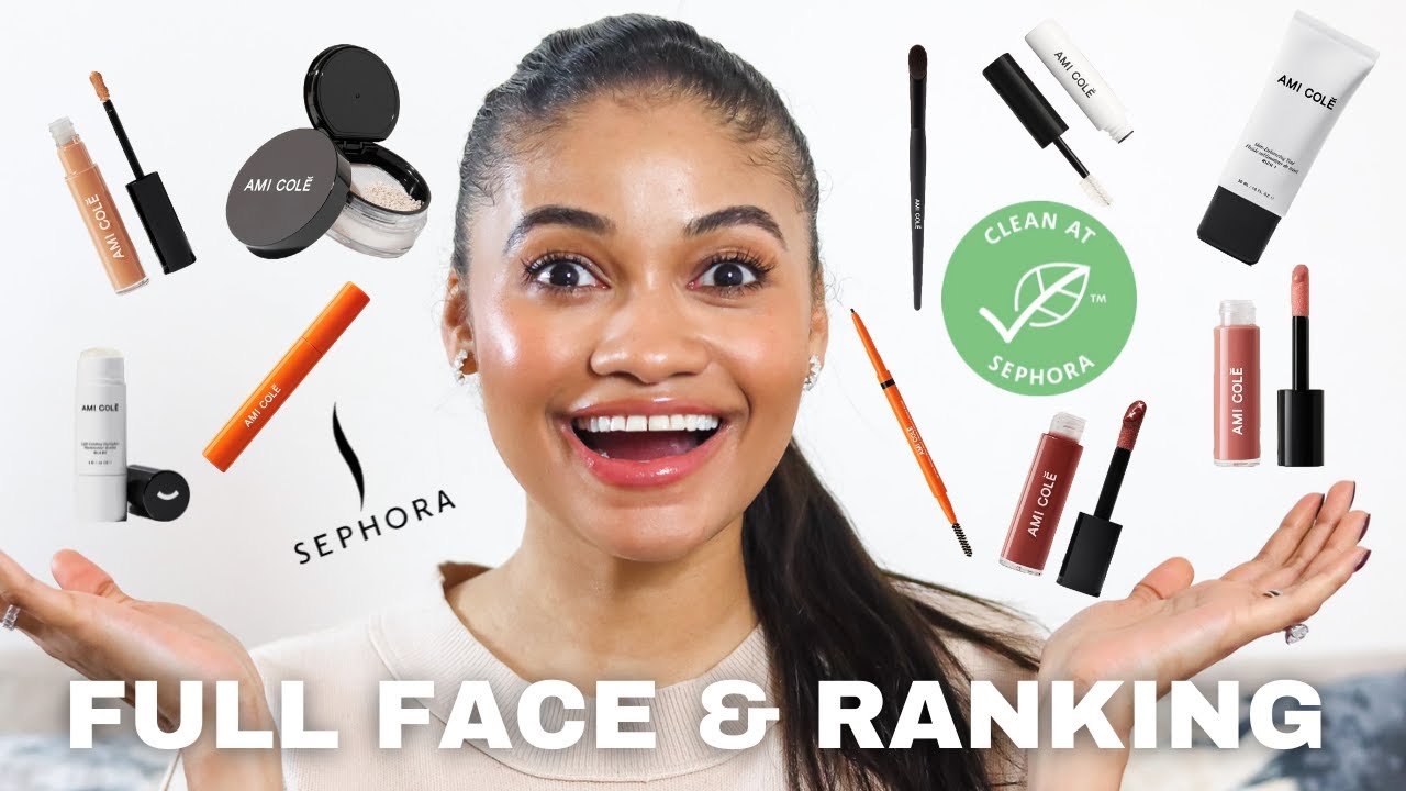 FULL FACE OF AMI COLÉ & Ranking of Ami Colé Products // my ranking of all of ami colé products!