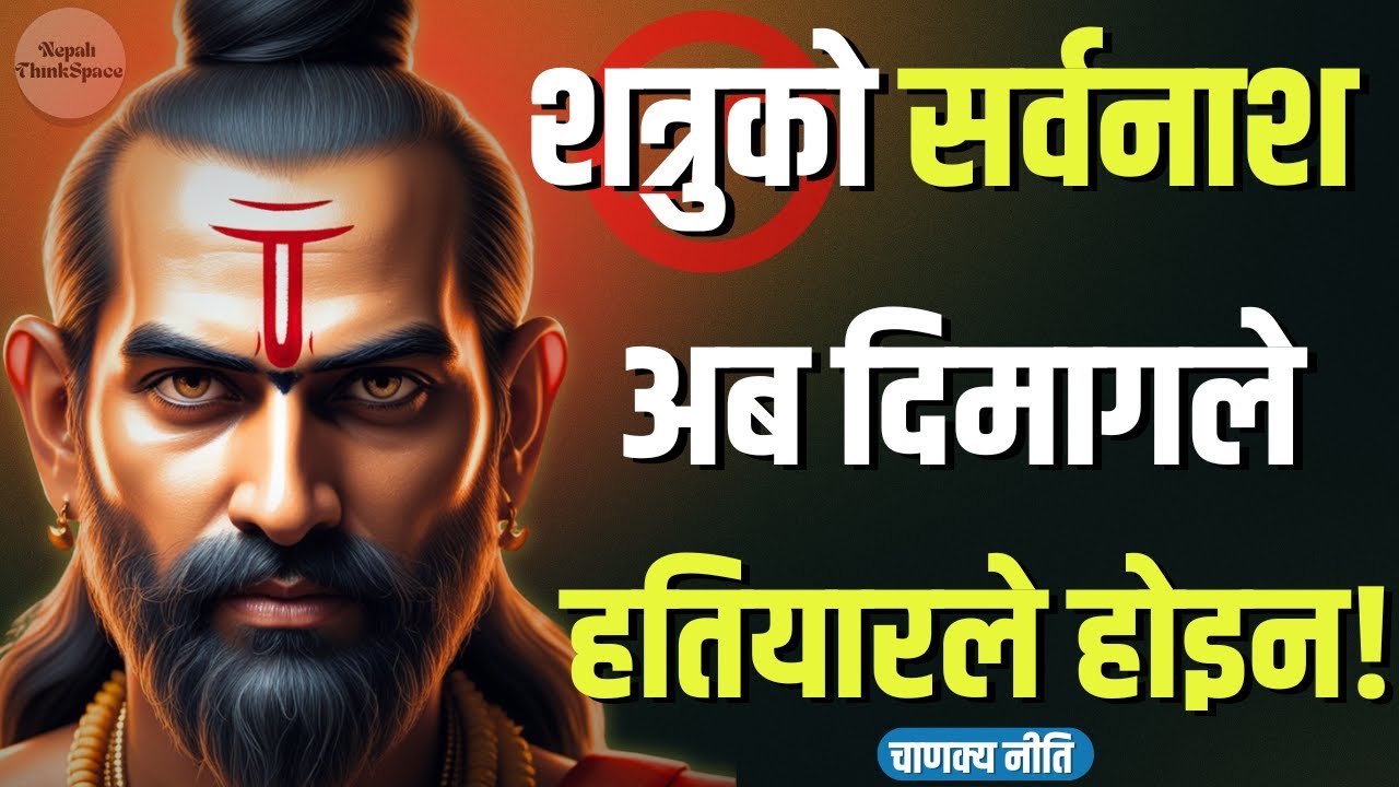 शत्रुको बिना लडाई सर्वनाश | चाणक्य नीतिका ११ ब्रह्मास्त्र  | Chanakya Niti | Nepali ThinkSpace