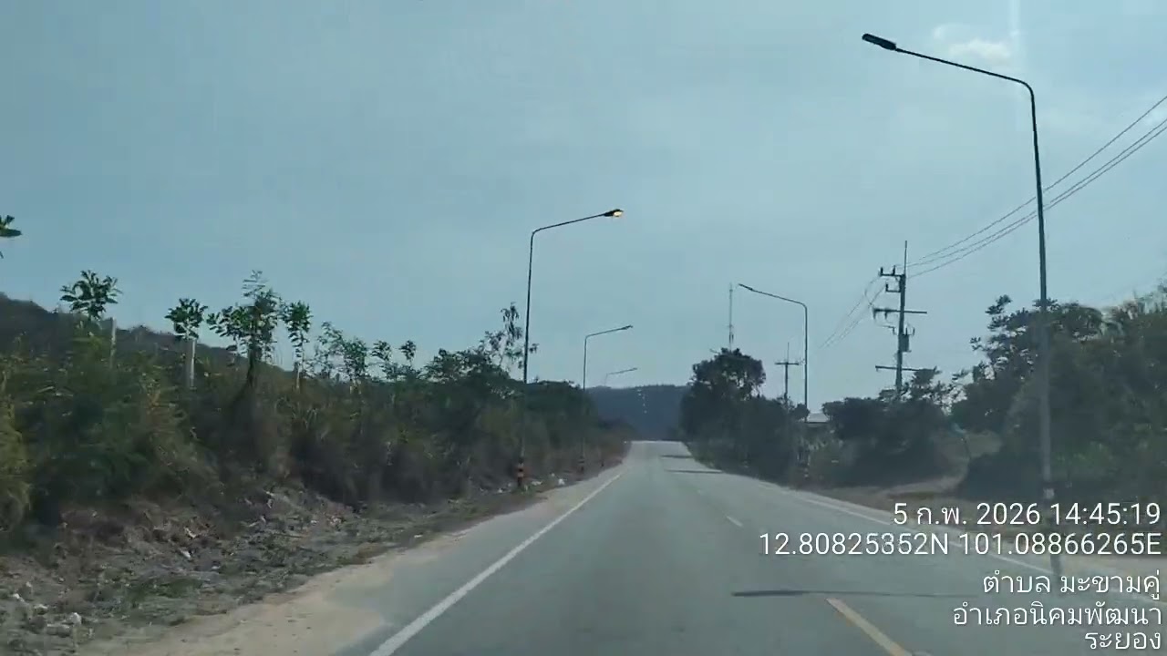 ตรวจสอบไฟถนนก่อนส่งงาน รย.5037