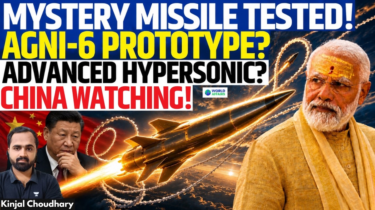 Did India Secretly Test An Agni-6 Hypersonic Missile? China Watching Nervously! | Kinjal