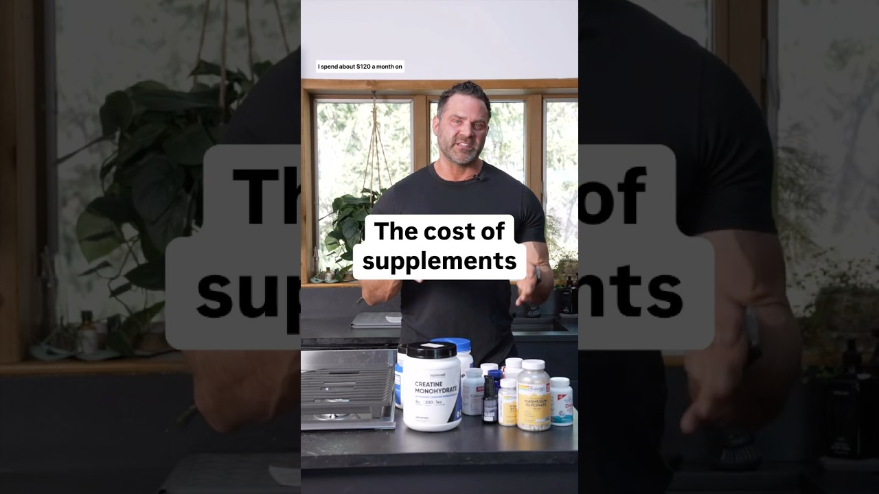 The cost of supplements