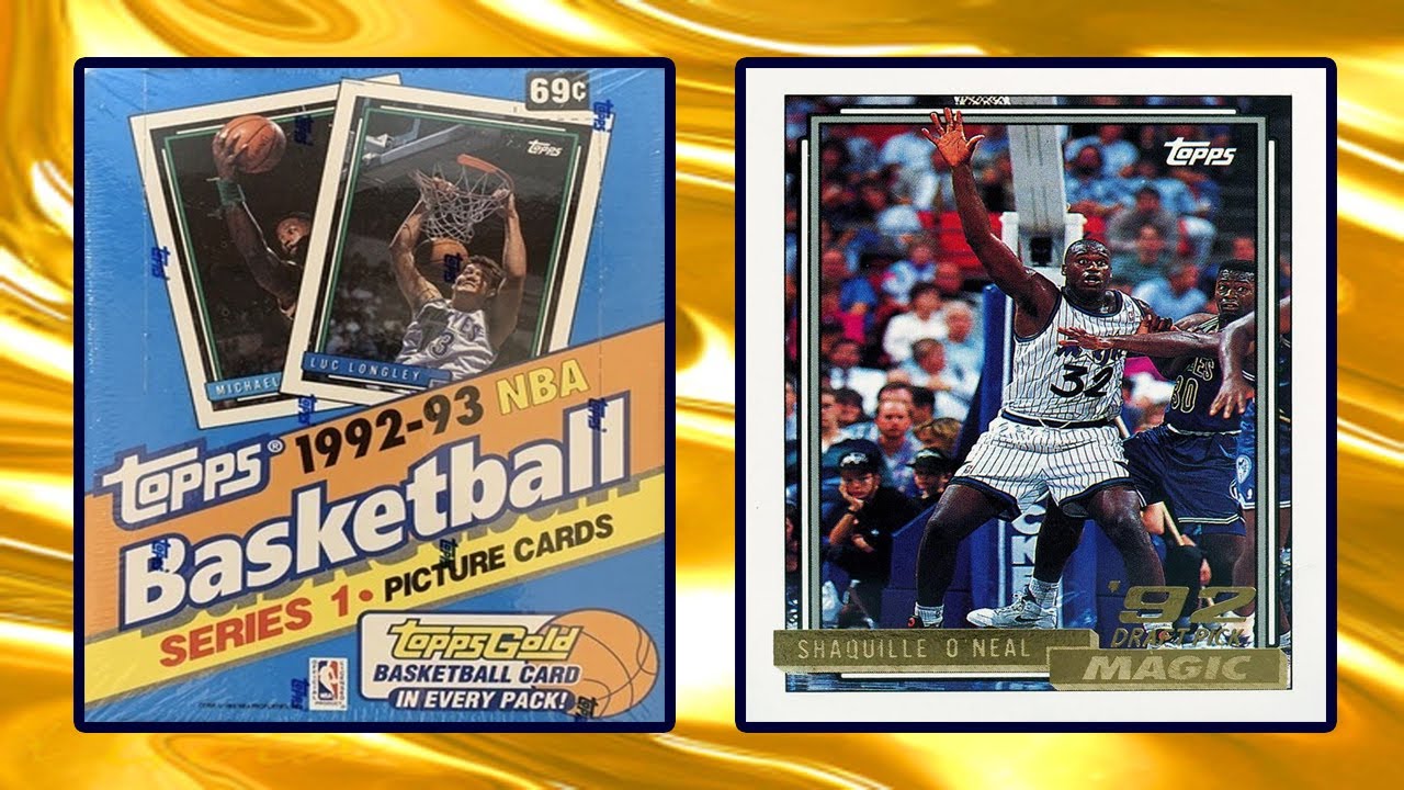 20 самых ценных баскетбольных карточек TOPPS GOLD из выпуска 1992-93 годов! (оценка PSA)